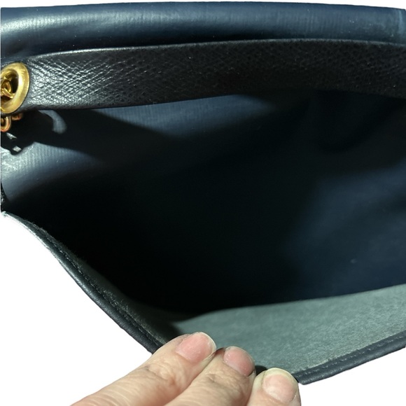 SOLD - Christian Dior Diorissimo Shoulder Bag/Clutch w/Chain - Picture 8 of 9